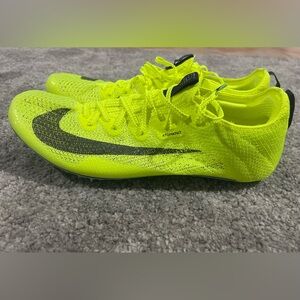 Nike Zoom Superfly Elite 2 Track Spike Shoes Size US 12 Mens, Volt Mint Foam